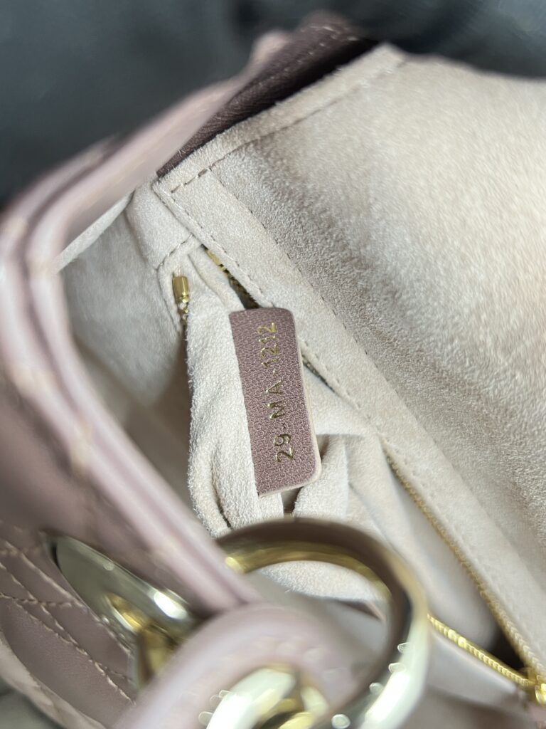 Dior Lady Dior Small Gradient Lambskin Nude Mauve LGHW