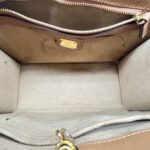 MCM Munchel Small Tote Visetos Canvas Cognac