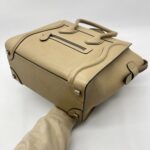 Celine Micro Luggage Taupe SHW