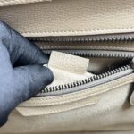 Celine Micro Luggage Taupe SHW