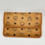 MCM Dessau Drawstring Visetos Canvas Cognac