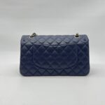 Chanel Classic Medium D.FLap Caviar Navy LGHW