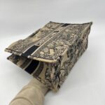 Dior Medium Book Tote Canvas Brown Toile De Jouy