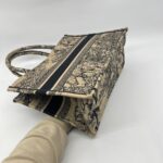 Dior Medium Book Tote Canvas Brown Toile De Jouy