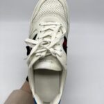 Gucci Ace Sneakers Chunky Perforated White Blue