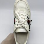 Gucci Ace Sneakers Chunky Perforated White Blue