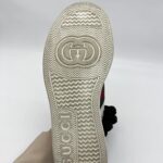 Gucci Ace Sneakers Chunky Perforated White Blue