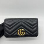 Gucci GG Marmont WOC Black GHW