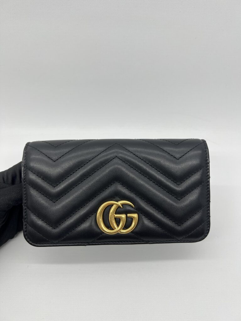 Gucci GG Marmont WOC Black GHW