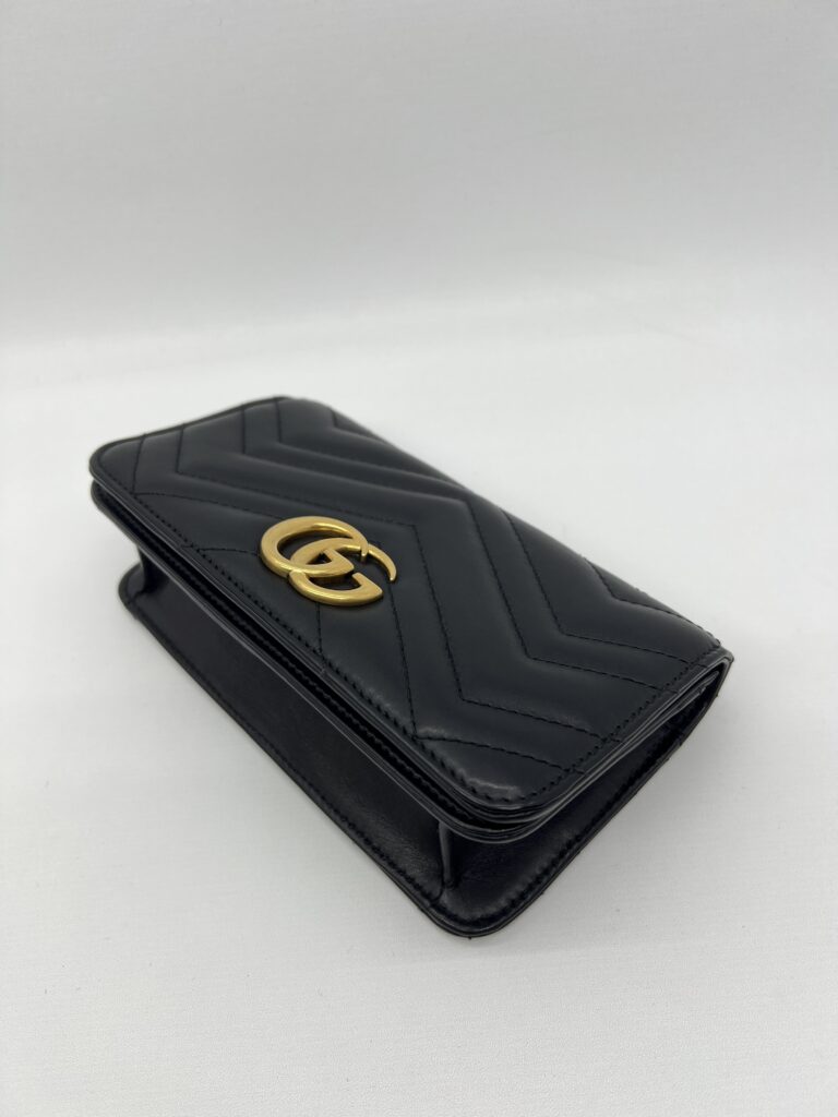 Gucci GG Marmont WOC Black GHW