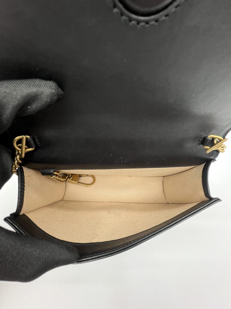Gucci GG Marmont WOC Black GHW