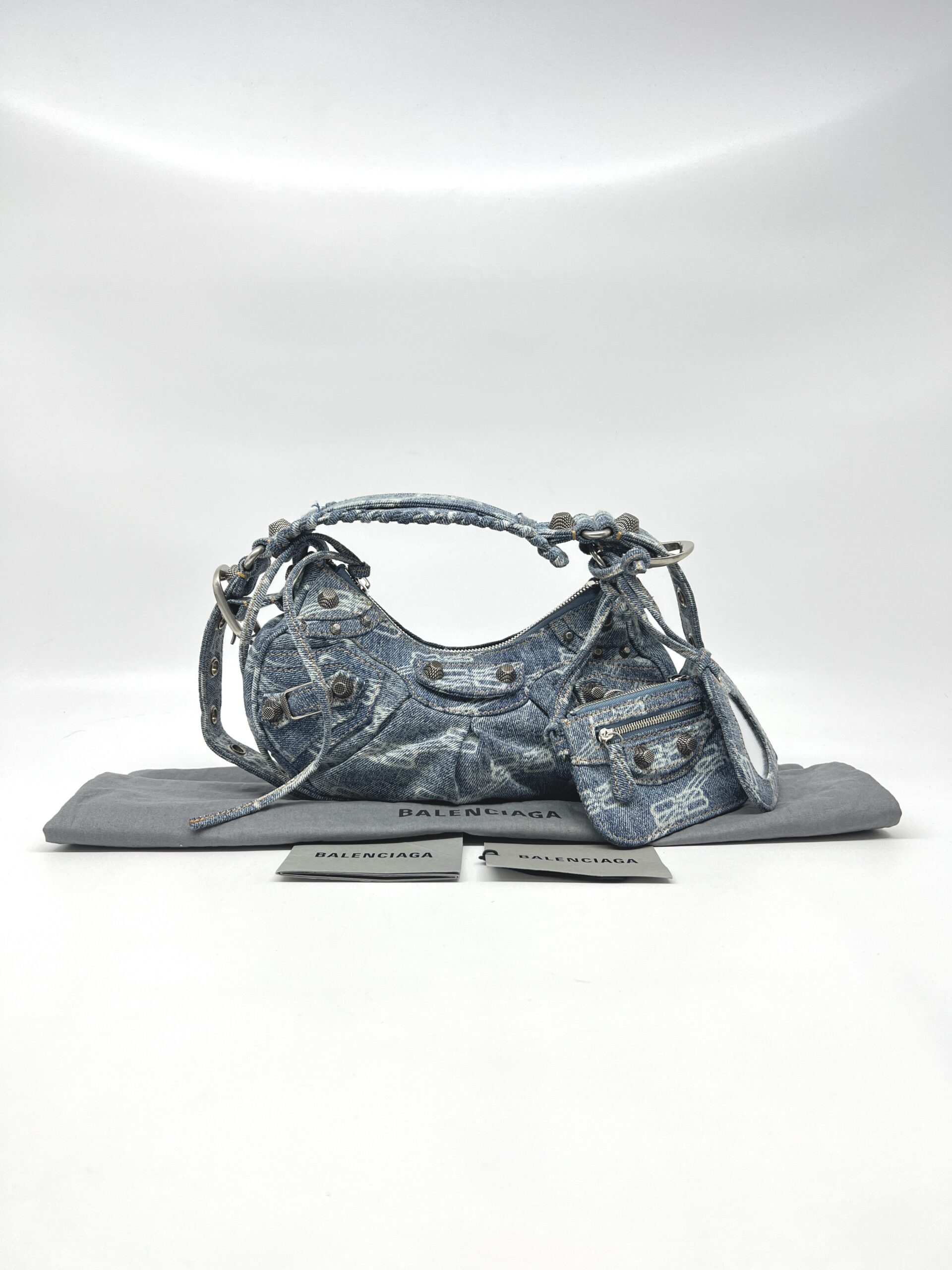 Balenciaga Le Cagole Xs Denim Blue SHW