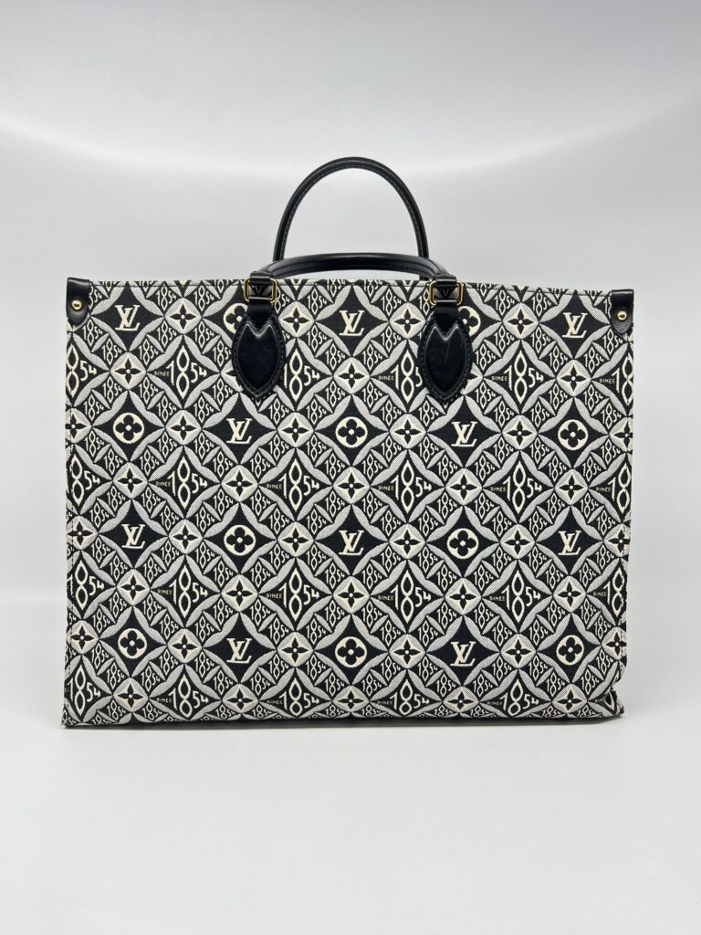 Louis Vuitton On The Go Monogram Black White 1854 GHW