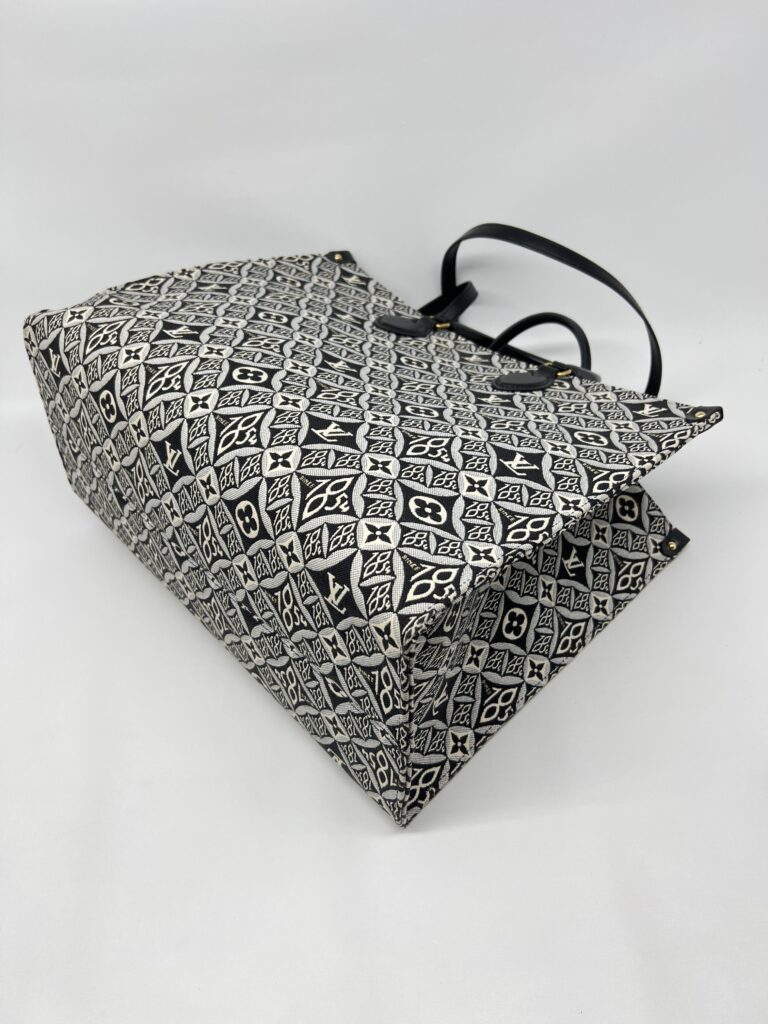 Louis Vuitton On The Go Monogram Black White 1854 GHW