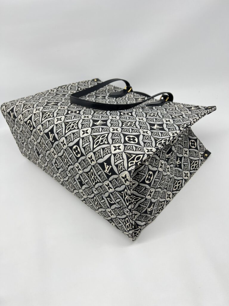 Louis Vuitton On The Go Monogram Black White 1854 GHW