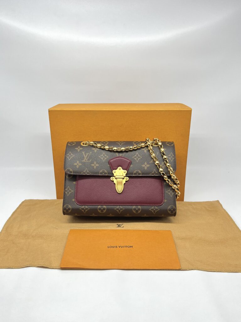 Louis Vuitton Victoire Monogram Raisin GHW
