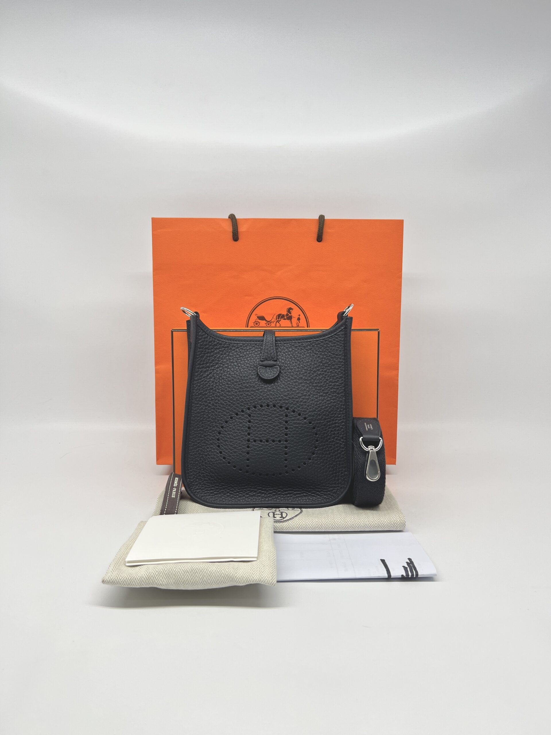 Hermes Mini Evelyne 16 Clemence Caban PHW