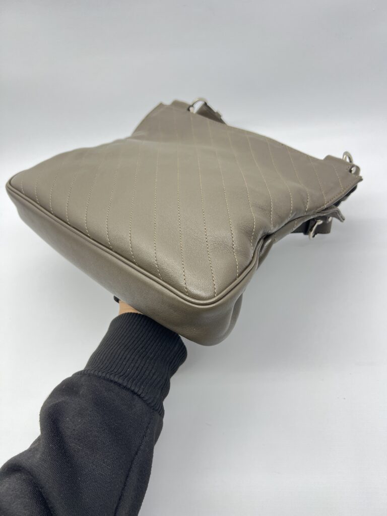 Gucci Blondie Tote Dark Olive SHW