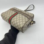 Gucci Ophidia Camera Shoulder GG Supreme Dark Brown GHW