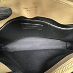 Saint Laurent Loulou Small Dark Latte GHW