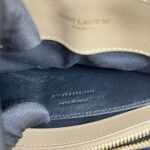 Saint Laurent Loulou Small Dark Latte GHW