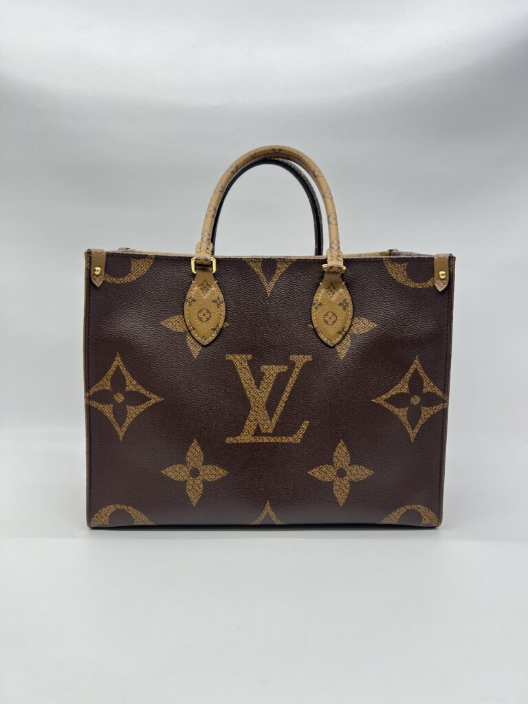 Louis Vuitton On The Go MM Giant Monogram Reverse GHW