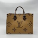 Louis Vuitton On The Go MM Giant Monogram Reverse GHW