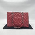 Chanel GST Caviar Red SHW