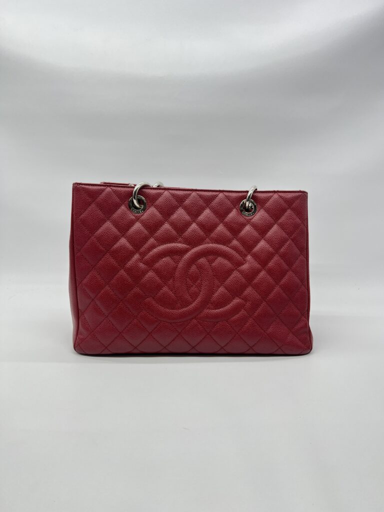 Chanel GST Caviar Red SHW