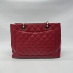 Chanel GST Caviar Red SHW