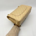 Chanel Jumbo Classic Double Flap Caviar Beige GHW