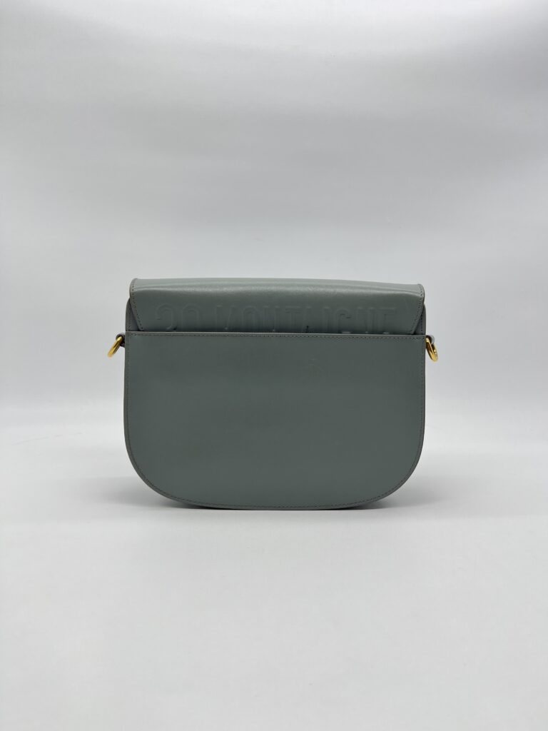 Dior Bobby Medium Calfskin Stone Gray GHW