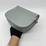 Dior Bobby Medium Calfskin Stone Gray GHW
