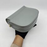 Dior Bobby Medium Calfskin Stone Gray GHW