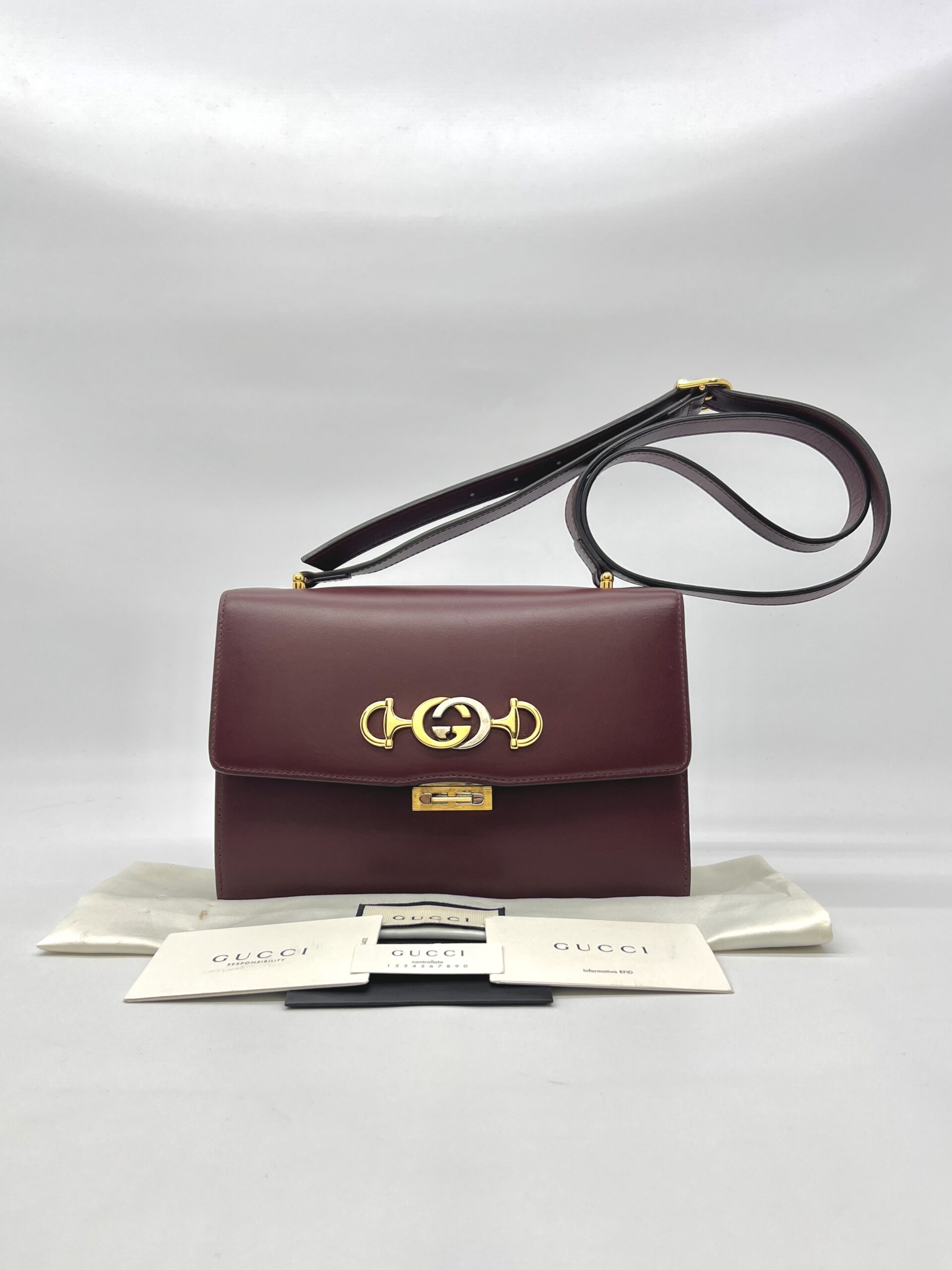 Gucci Zumi Sholder Bag Red