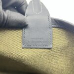 Hermes Steeple 25 Toile H/Swift Vert Militaire Noir