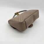 Gucci Marmont Flap Small Nude GHW