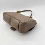 Gucci Marmont Flap Small Nude GHW