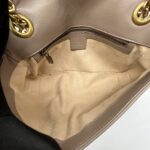 Gucci Marmont Flap Small Nude GHW