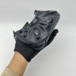 Balenciaga Le Cagole Mini Embossed Croco Black