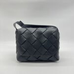 Bottega Veneta Diago Sling Bag Intrecciato Black