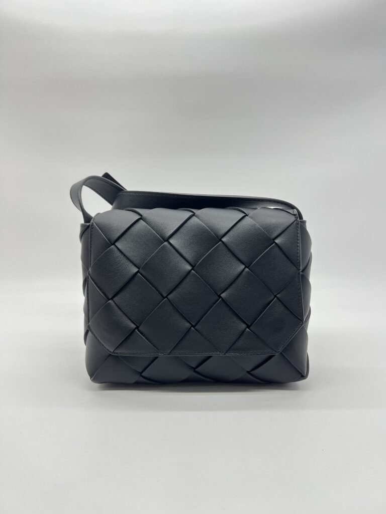 Bottega Veneta Diago Sling Bag Intrecciato Black