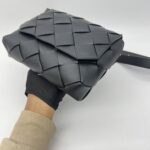 Bottega Veneta Diago Sling Bag Intrecciato Black