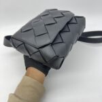 Bottega Veneta Diago Sling Bag Intrecciato Black