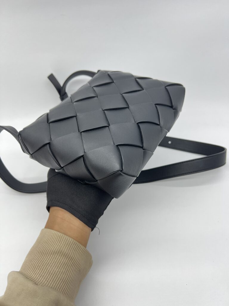 Bottega Veneta Diago Sling Bag Intrecciato Black