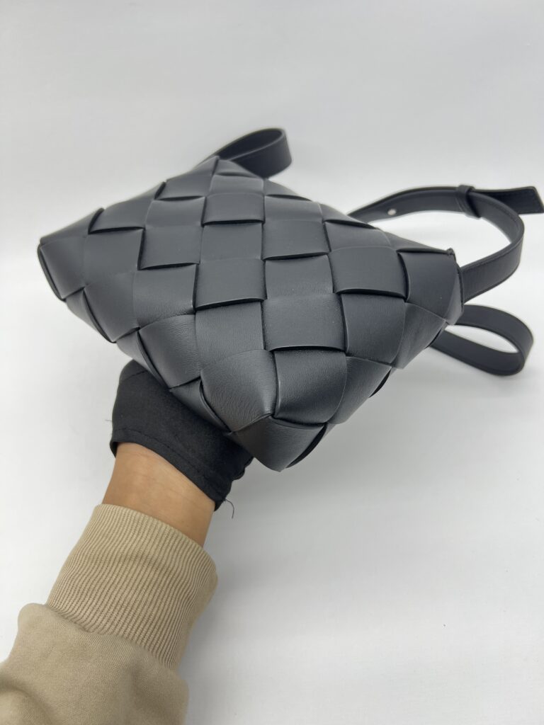 Bottega Veneta Diago Sling Bag Intrecciato Black