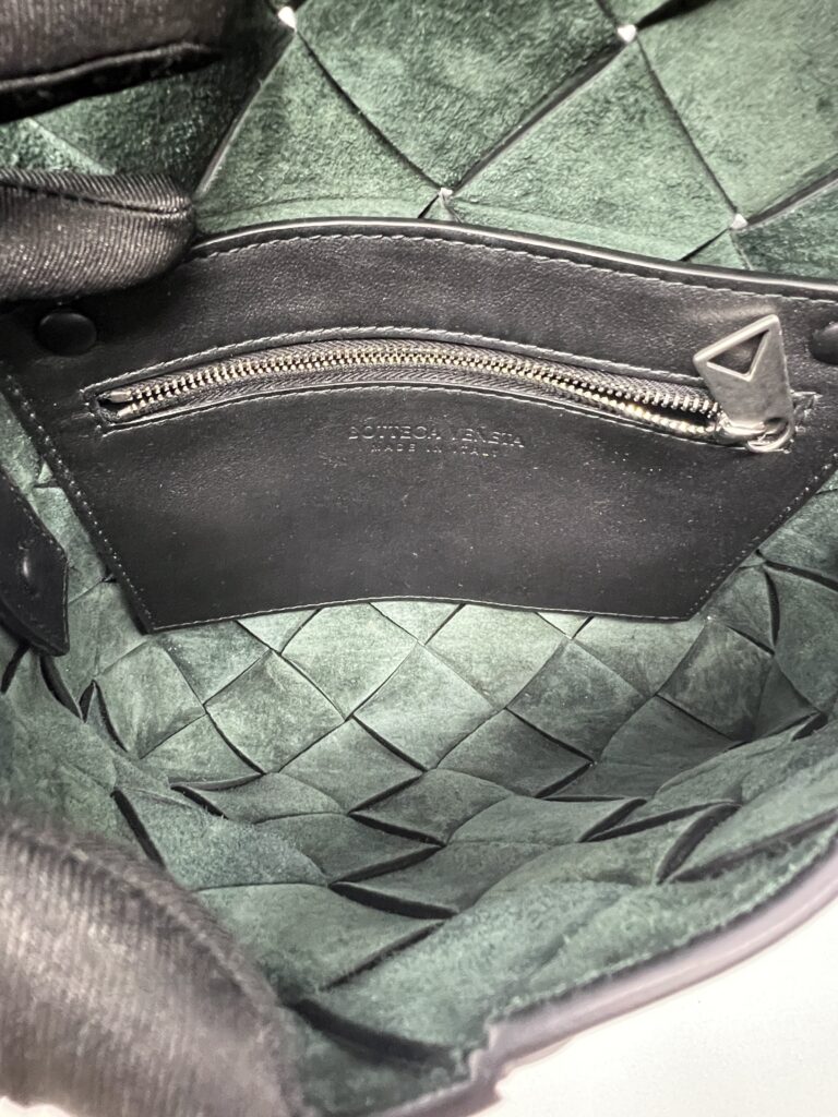 Bottega Veneta Diago Sling Bag Intrecciato Black