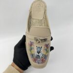 Hermes Feria Espadrilles White Eraser/Multicolor PHW