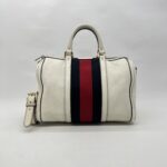 Gucci Boston Leather White GHW