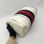 Gucci Boston Leather White GHW